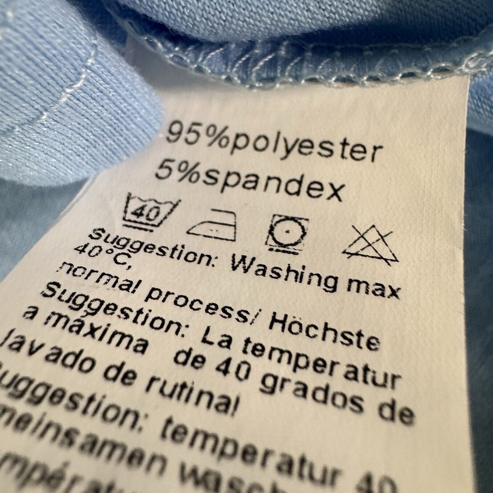 Coofandy Shirt Mens Small Sleeveless Stretch Blue - Picture 6 of 9